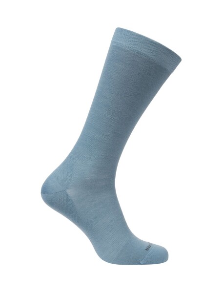 Pánské merino ponožky ICEBREAKER Mens Lifestyle Fine Gauge Crew, Flint Blue velikost: 39-44 (SM)