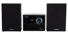Aiwa MSBTU-300 černá / Mikrosystém / 20W / Bluetooth 4.2 / CD / USB / FM (MSBTU-300)