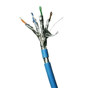 DATACOM F/FTP Cat6a drát 500m modrá (8596250003462)
