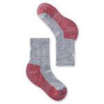 Dětské merino ponožky SMARTWOOL Kids' Hike Light Cushion Crew Socks, Light Gray velikost: 26-28 (S)