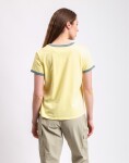 Tričko Patagonia W's Great Waves Ringer Tee Lemon Zest