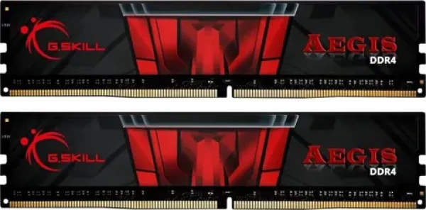 G.Skill Aegis 8GB(2x4GB) 2400 MHz černá / DDR4 / CL17-17-17-39 / 1.2V / XMP 2.0 (F4-2400C17D-8GIS)