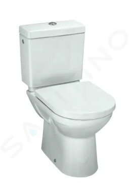 Laufen - Pro WC kombi mísa, 670x360 mm, zadní odpad, bílá H8249560000001