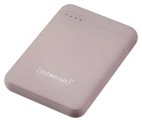 Intenso XS5000 růžová / Power banka / 5 000 mAh / USB-A / USB-C (7313523)