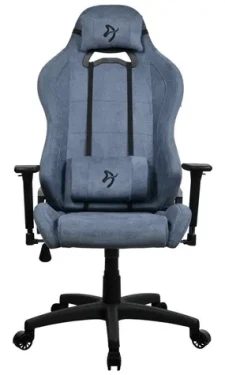 Arozzi Torretta Soft Fabric modrá / Herní židle / látkové čalounění / nastavitelná výška a úhel / otočná o 360° (TORRETTA-SFB-BL2)