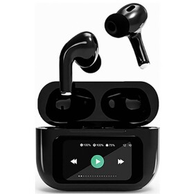 Gembird TWS-LCD-ANC-01-BK špuntová sluchátka Bluetooth® stereo černá Hi-Fi
