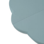 PLUSH NEST PLUSH NEST Venkovní voděodolná plyšová hrací podložka ve tvaru květu 115 × 115 × 5 cm zelená