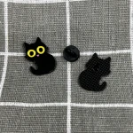 Pinarna.cz Černá sedící kočička