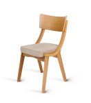 STIMA Jídelní židle DIRAN - dub (3 odstíny) - látky Cloud