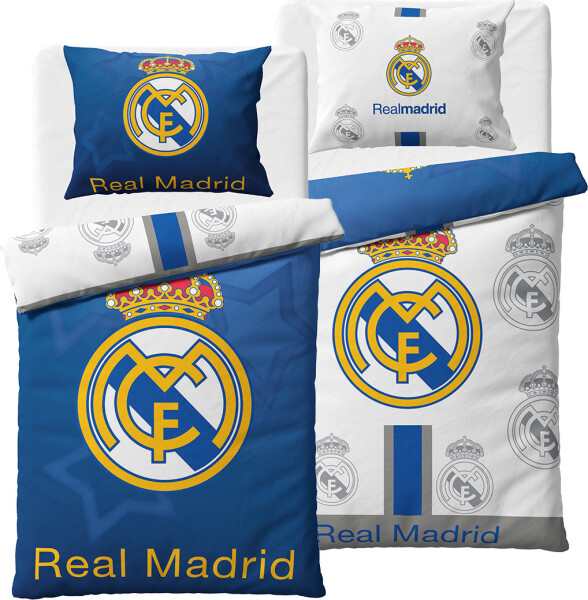 Fotbalové povlečení Real Madrid Blue and White