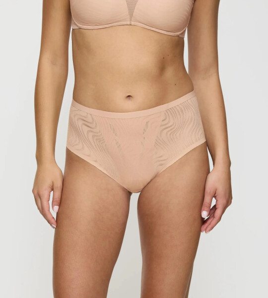 Dámské kalhotky Triumph Shape Smart Ellipse Maxi - BROWN - béžové 00EP - TRIUMPH BROWN M