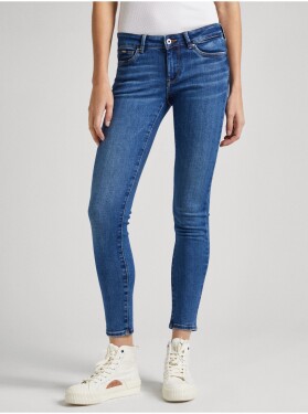 Modré dámské skinny fit džíny Jeans Pepe Jeans dámské