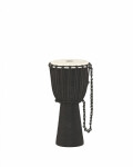 Meinl HDJ3-M Rope Tuned Headliner Wood Djembe 10”- Black River