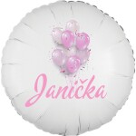 Janička - balónek se jménem - Balonky.cz Janička - balónek se jménem - Balonky.cz