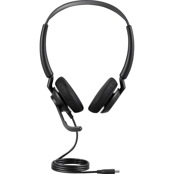 Jabra Engage 50 II Headset otevřená (On Ear) kabelová stereo černá Potlačení hluku, Redukce šumu mikrofonu headset, regulace hlasitosti, Vypnutí zvuku