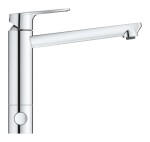 GROHE - BauLoop Dřezová baterie s uzavíracím ventilem, chrom 31713000