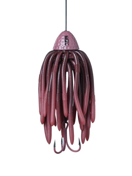 Madcat Nástraha Worms Teaser 35cm Brown Worm - 150g,Madcat Nástraha Worms Teaser 35cm Brown Worm - 150g