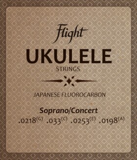 Flight Fluorocarbon Ukulele Strings Soprano/Concert