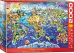 EUROGRAPHICS Puzzle Bláznivý svět