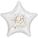 43. narozeniny balónek hvězda Balonky.cz 43. narozeniny balónek hvězda Balonky.cz
