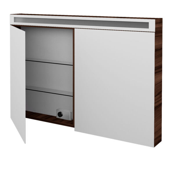 Dřevojas - Dvoudveřová galerka AIR GA2OE 120 - D06 Ořech 143848