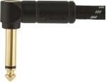 Fender Deluxe Series 18,6 Instrument Cable Angled Black Tweed