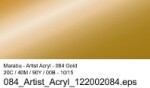 Akrylová barva Marabu Artist Acryl 22 ml - zlatá 084