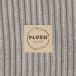 PLUSH NEST PLUSH NEST Suchý bazén kulatý Silný béžový manšestr Ø 90 × 30 cm