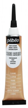 Pébéo Cerne Relief kontura 20 ml - měděná