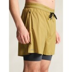 Běžecké šortky CRAFT Hypervent 2 in 1 - zelené Velikost textilu: XXL