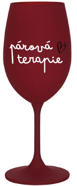 PÁROVÁ TERAPIE - bordo sklenice na víno 350 ml