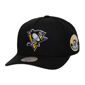 Mitchell & Ness Pánská kšiltovka Pittsburgh Penguins NHL Double Clutch Pro Snapback