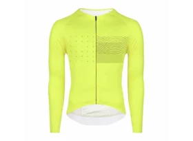 Force Sway cyklistický dres dlouhý rukáv fluo vel. L