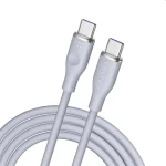 VOLTME Powerlink Moss Series CTC Kabel USB-C(M) 5A/100W 1.8m šedá / 2x USB-C(M) (C2040)