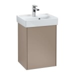 VILLEROY & BOCH - Collaro Umývátko 45x37 cm, s přepadem, 1 otvor pro baterii, alpská bílá 43344501