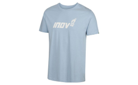 Pánské volnočasové triko INOV-8 Cotton Tee INOV-8 světle modrá