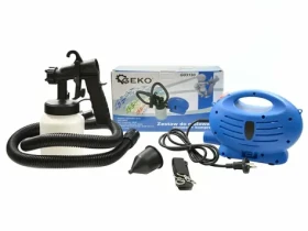 GEKO Pistole stříkací s kompresorem 650 W / 800 ml (G03130)