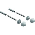 GEBERIT - Příslušenství Upevňovací materiál pro pisoár, bílá 521015000