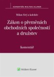 Zákon o přeměnách obchodních společností a družstev Komentář