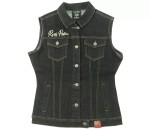 Dámská vesta Rusty Pistons Rpvw03 Ramapo women jeans - XL / černá