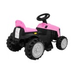 Mamido Dětský elektrický traktor s přívěsem růžový