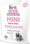 BRIT CARE Granule Mini Yorkshire grain free losos a tuňák 400 g / Krmivo pro psy / Malá plemena / Bez obilovin (342201)