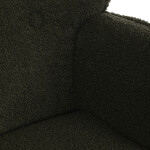 Relaxační křeslo, zelená, látka bouclé, AK-319 GRN2