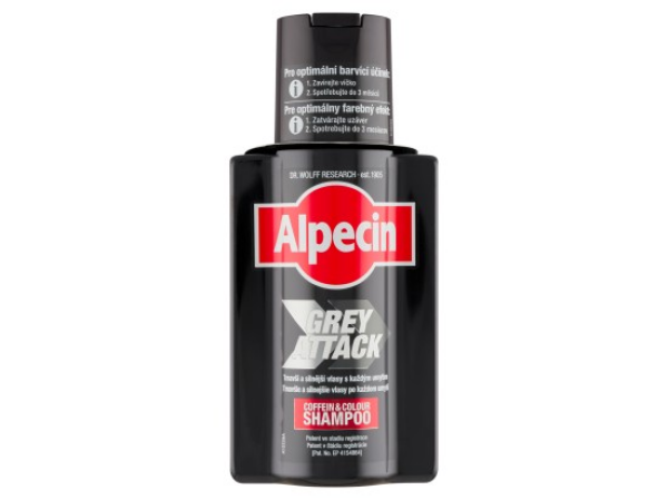 Alpecin Grey Attack Coffein & Colour Shampoo 200 ml