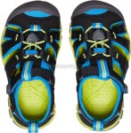 Dětské sandály Keen Seacamp II CNX children black/brilliant blue Velikost: 27-28