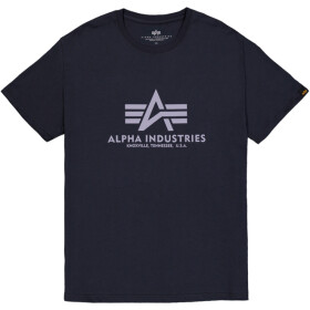 Alpha Industries Tričko Basic T-Shirt rep. blue L
