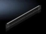 Rittal 5302.202 černá / Kabelový průchodkový panel / 19" / 1U / 390x30 mm (5302202)