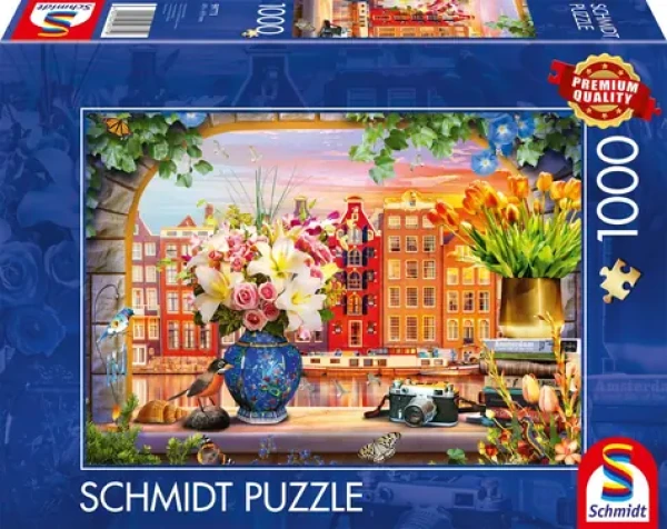 SCHMIDT Puzzle Návštěva Amsterdamu