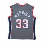 Mitchell & Ness Pánský dres New Jersey Nets NBA Stephon Marbury #33 Alternate Swingman - Šedá Velikost: XS