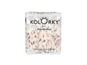KOLORKY DAY jednorázové eko plenky déšť a duhy - XL (12-16 kg), 17 ks